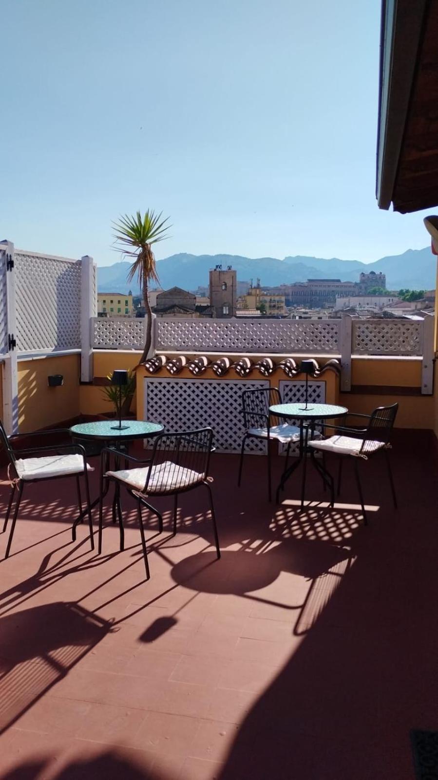 La Terrazza Di Palermo Apartment Exterior foto