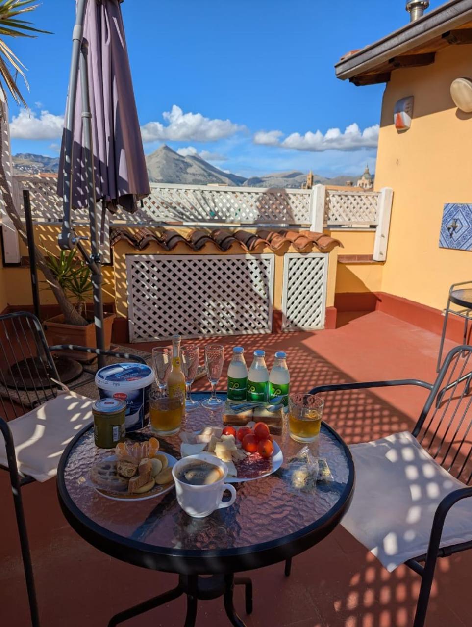 La Terrazza Di Palermo Apartment Exterior foto
